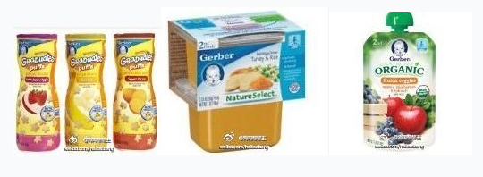 嘉宝 Gerber 果泥系列 