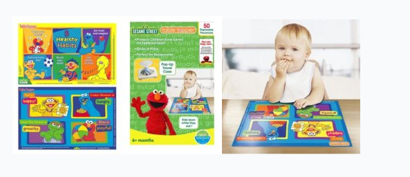 Sesame Street Table Topper Disposable Stick一次性餐垫