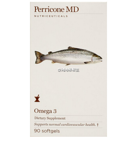 Perricone MD 裴礼康 Omega 3 鱼油胶囊90粒