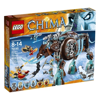 LEGO 乐高 Chima 气功传奇系列 70145 象女王的寒冰机器猛犸