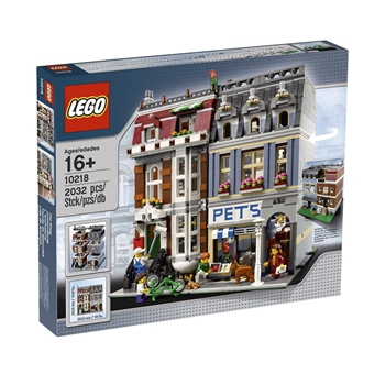 LEGO 乐高街景系列 Creato 10218 宠物店