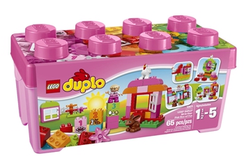 LEGO DUPLO 乐高得宝创意拼砌系列多合一趣味桶