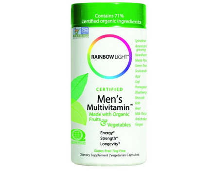 Rainbow Light 润泊莱 Organic Mens Multivitamin 男性有机综合维生素