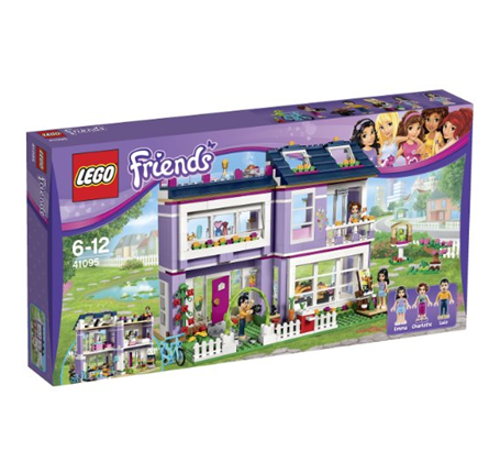 乐高（LEGO） 积木玩具女孩Friends-艾玛的房子