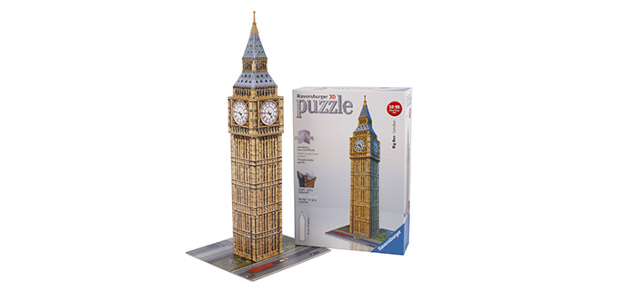 Ravensburger Big Ben 大本钟3D立体拼图