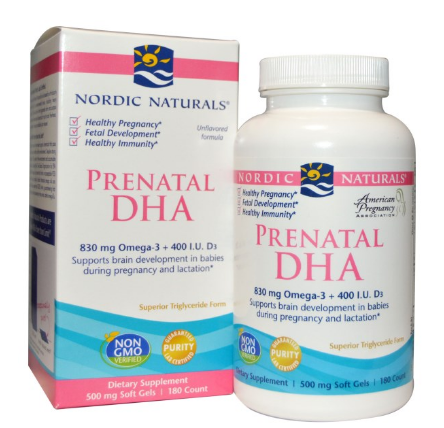 Nordic Naturals, 产前 DHA