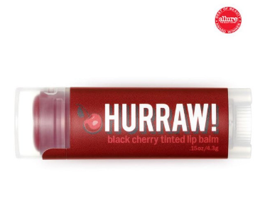 Hurraw! Balm, 润色护唇膏，黑樱桃香味