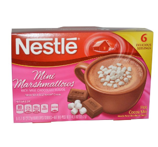 Nestle Hot Cocoa Mix, 迷你棉花糖