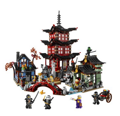 乐高（LEGO） 70751 忍者神庙限量版 日本奈良建筑风格