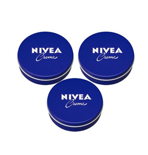 Nivea Creme Dose妮维雅铁皮小蓝罐润肤霜169g*3盒