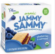 iherb【Plum Organics 儿童有机Jammy Sammy夹心方块零食】