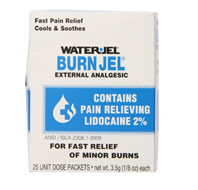 Water Jel First Aid 烫伤烧伤啫喱膏3.5g*25片 建议家中长备 