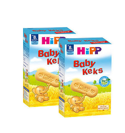 Hipp 喜宝 有机婴儿磨牙饼干/磨牙棒 8月+ 150g 两盒装