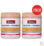 【两瓶装，超值价】Swisse 钙元素+维生素D营养补充片(增强免疫/血液循环)150片X2